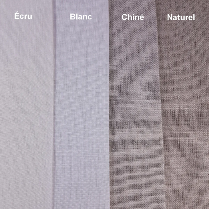 This French linen is ideal for making light fittings: lampshades, wall lights, suspension, in stock and available immediately at CÔTE OUEST DÉCO.