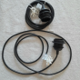 Kit de suspension électrique noir, Douille E27 et câble 180 cm ajustable..